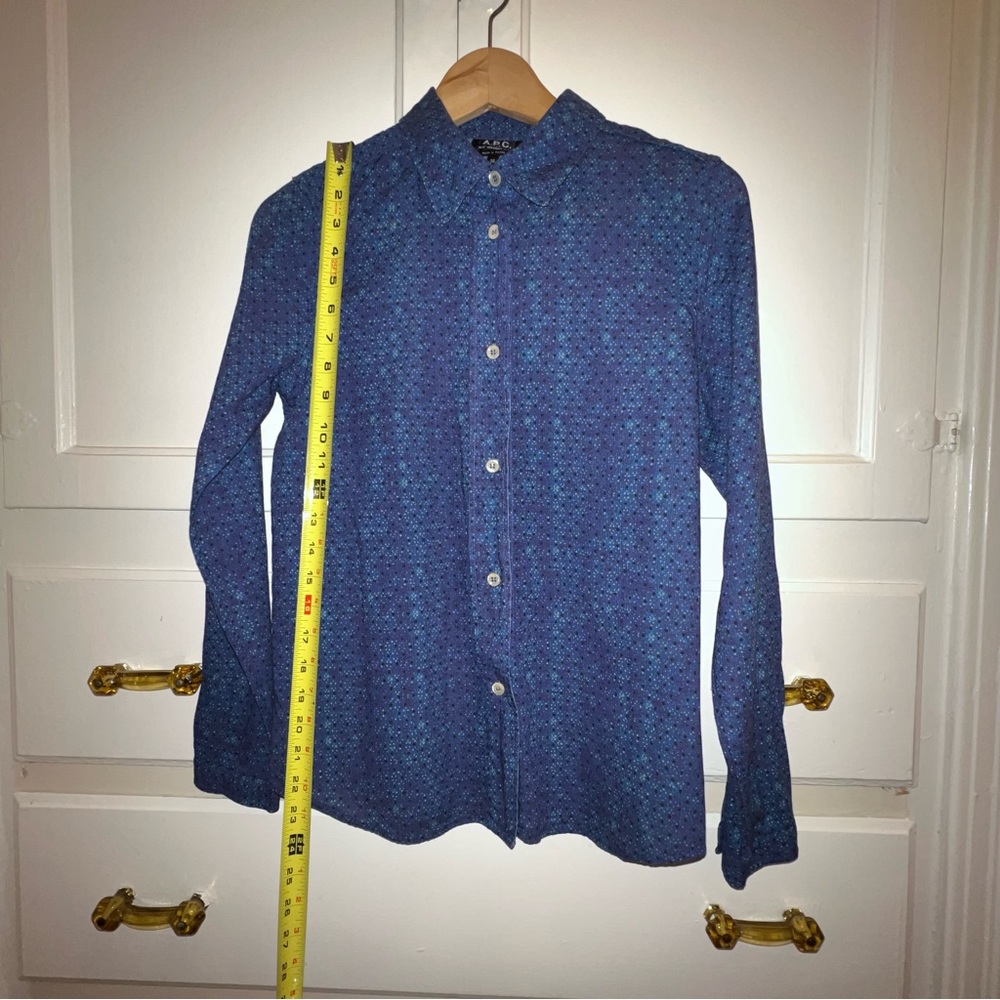 A.P.C. Button-Up Top - Picture 3 of 7